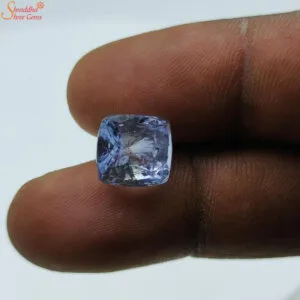 blue sapphire certificate