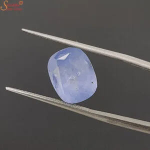 certified blue sapphire gemstone