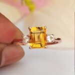 citrine wedding ring