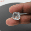 cushion loose white topaz gemstone