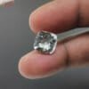 cushion shape white topaz gemstone