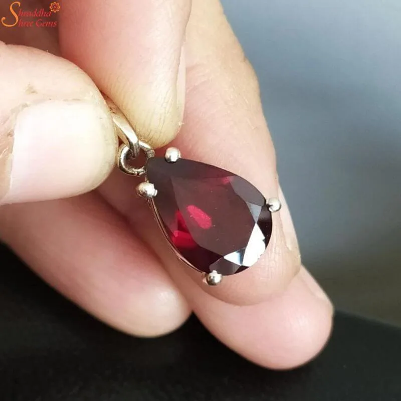 hessonite garnet gemstone pendant hessonite garnet gemstone pendant