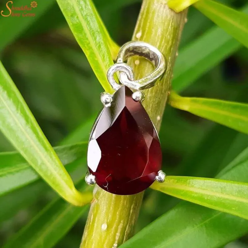 hessonite garnet gemstone pendant hessonite garnet gemstone pendant