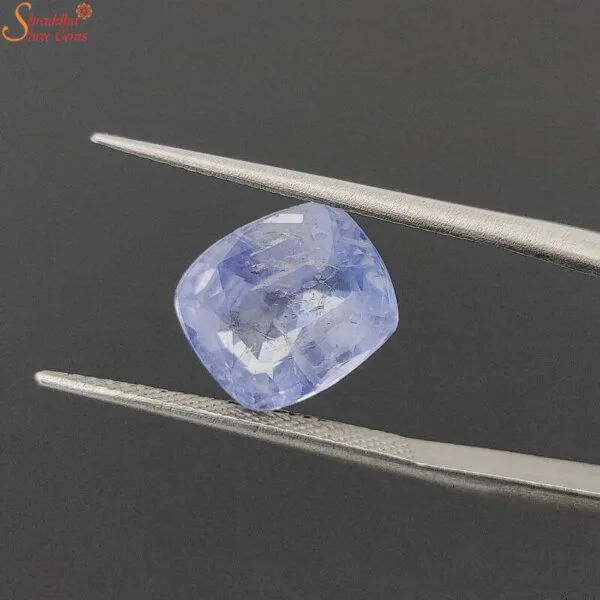 igi certified blue sapphire gemstone