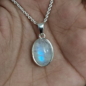 moonstone gemstone pendant