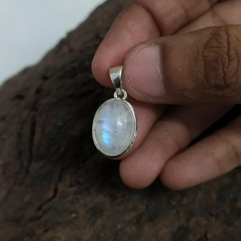 moonstone gemstone pendant moonstone gemstone pendant