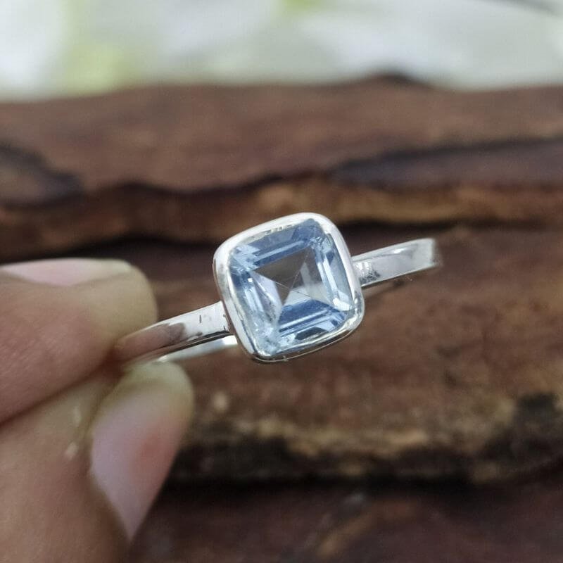 Buy Aquamarine Ring, Newly Aquamarine Ring, Pear Cut Ring, 925 Sterling  Silver, Pavé Ring, Victorial Ring, Engagement Ring, Wedding Ring Online in  India - Etsy
