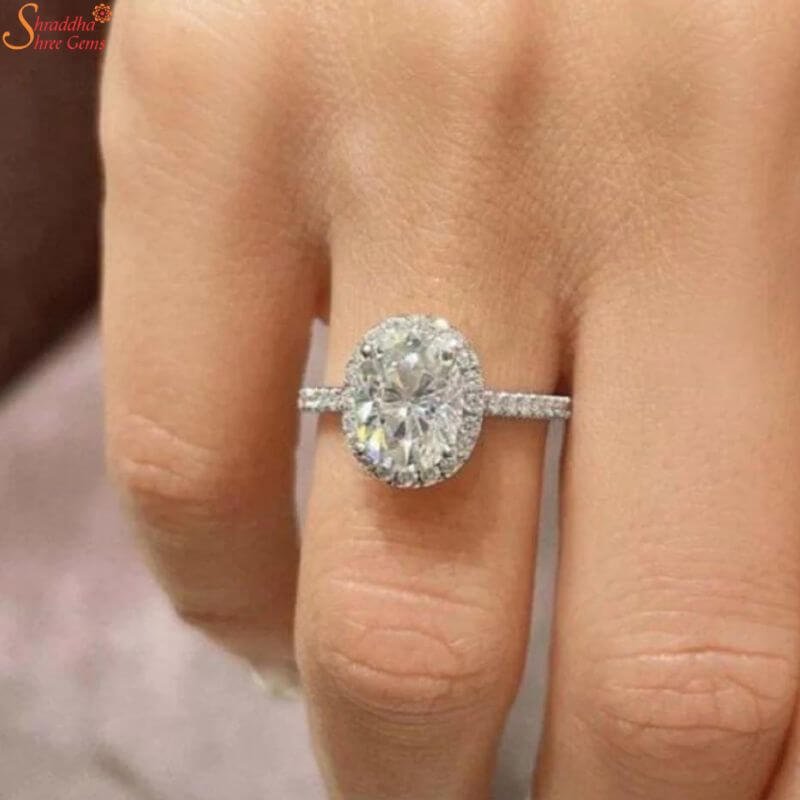 1 Carat T.W. (I2 clarity, H-I color) Brilliance Fine Jewelry Oval cut  Diamond Engagement Ring in 10kt White Gold, Size 7 - Walmart.com