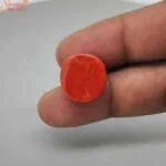 cushion cabochon coral gemstone