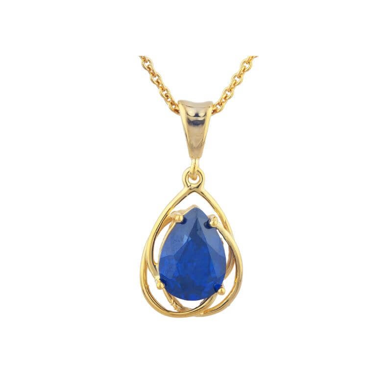 Blue Moon Necklace, Blue Opal Crescent Moon Pendant Necklace – Fabulous  Creations Jewelry