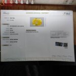 yellow sapphire gemstone certificate