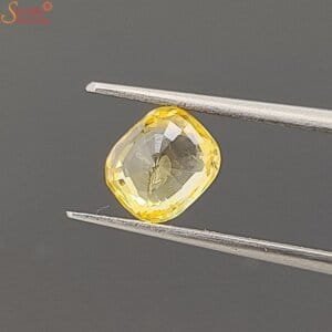 ceylon yellow sapphire gemstone