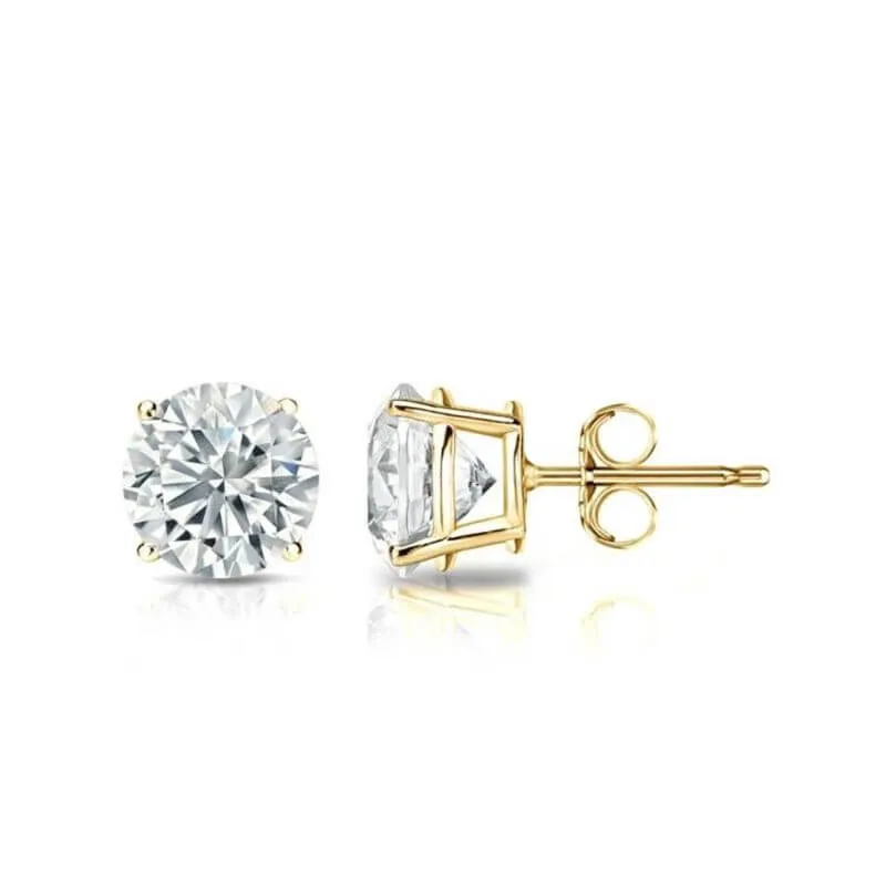moissanite diamond earrings studs moissanite diamond earrings studs