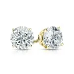 moissanite diamond earrings studs