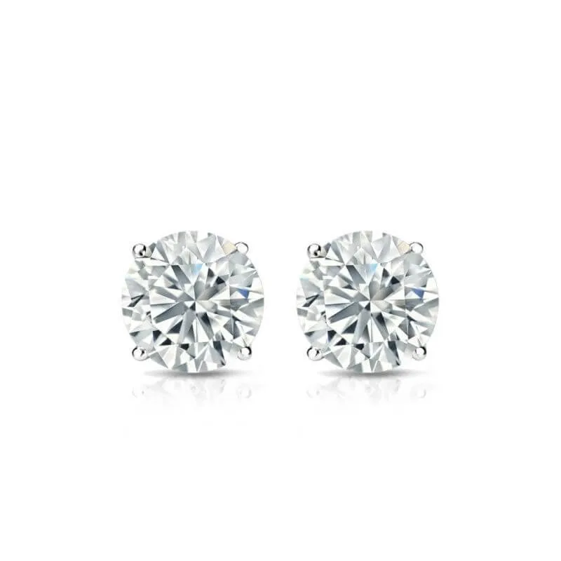 moissanite diamond earrings studs moissanite diamond earrings studs