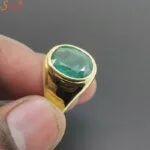 natural emerald gemstone ring