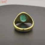 natural emerald gemstone ring