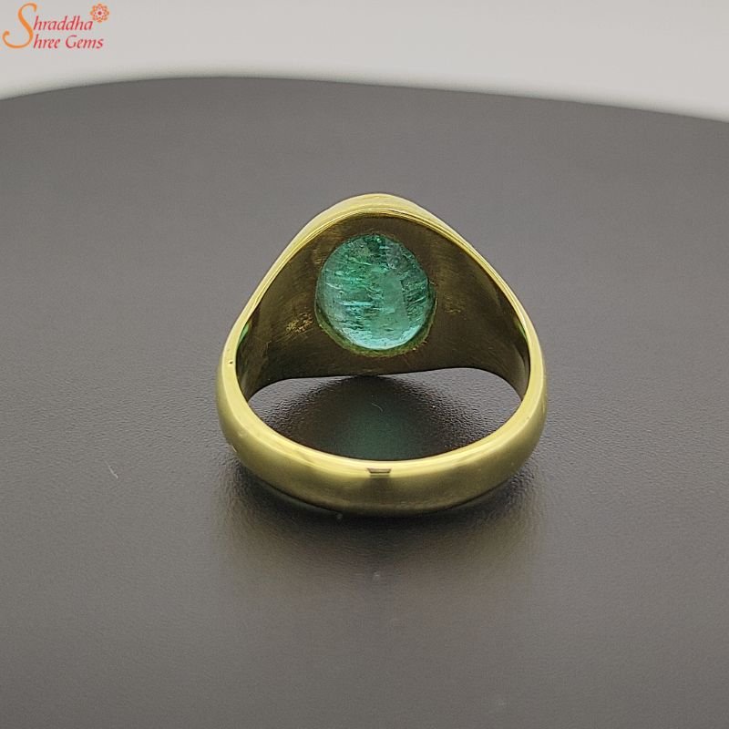 Emerald Cut Bezel Ring VI – Loren Stewart