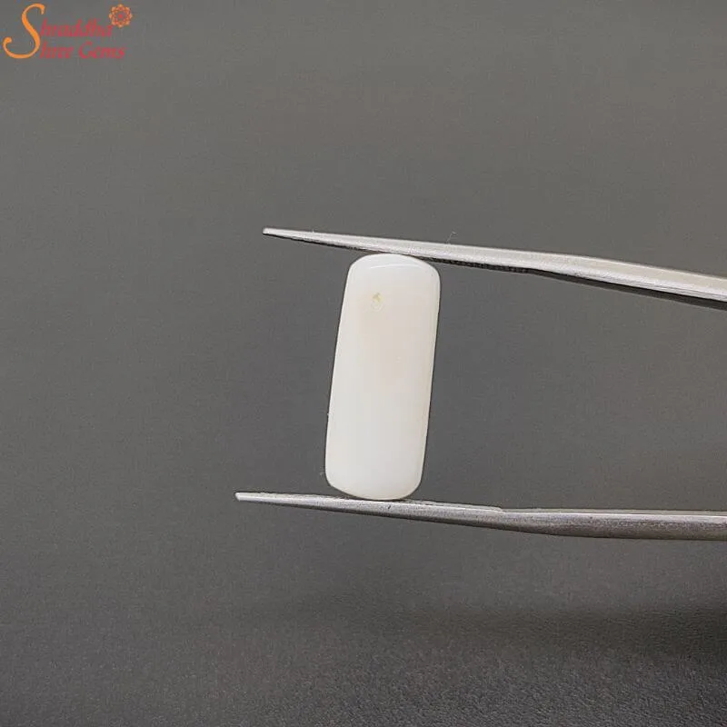 natural loose white coral gemstone