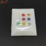 natural round navratna gemstones