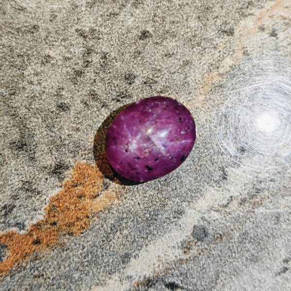 Natural Star Ruby Gemstone - 7.00 Carat