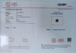3.69 Carat Lab Certified Burma Ruby Loose Gemstone - Image 6