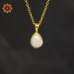 Keshi Pearl Gold Pendant