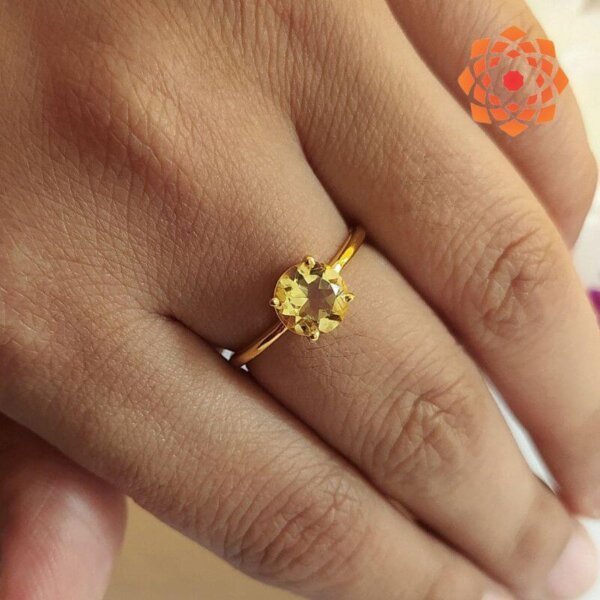 Citrine ring