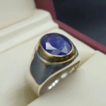 Natural Blue Sapphire Gemstone Ring