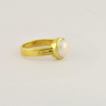 Natural South Sea Pearl Gemstone Ring