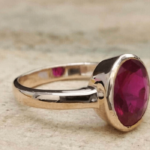 Natural Rad Ruby Handmade Gemstone Ring