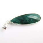Bezel Gemstone Pendant with Emerald Loose