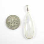 Bezel Gemstone Pendant with Moonstone Loose