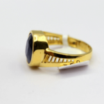 Men's Natural Blue Sapphire Gemstone Ring