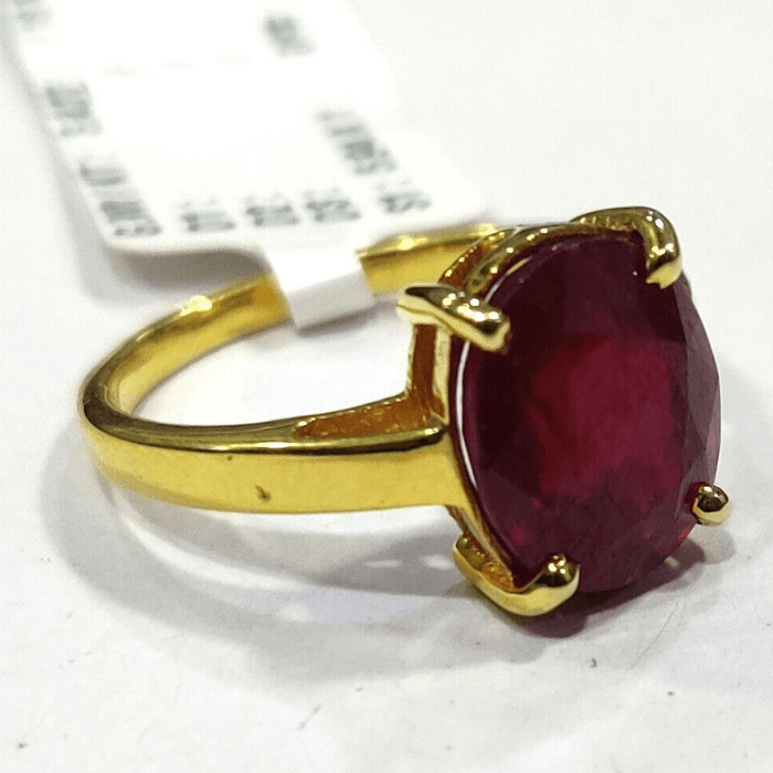 925 Sterling Silver Elegant Ruby Stone Mens Ring – silverbazaaristanbul