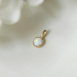 Opal Gemstone Charm Pendant