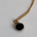 Black Onyx Minimalist Pendant