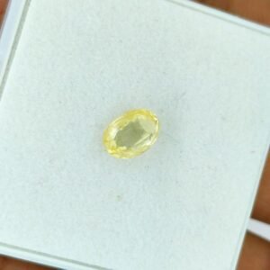 Loose Yellow Sapphire Gemstone