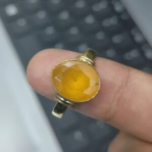 Yellow Sapphire Ring