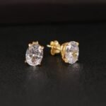 Lab Grown Diamond Stud Earring/ CVD Diamond Stud Earring