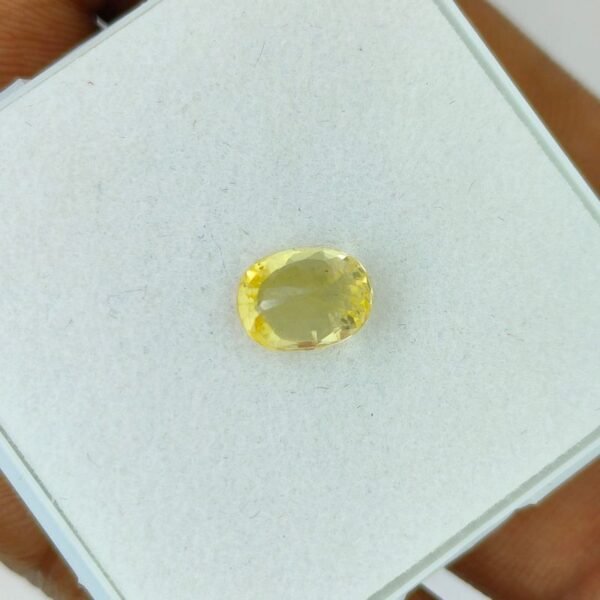 Loose Yellow Sapphire Gemstone