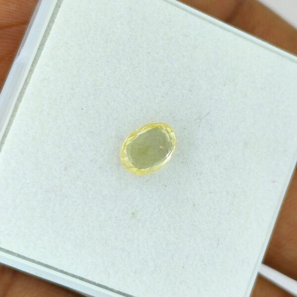 Loose Yellow Sapphire Gemstone