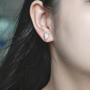 CVD Diamond earring
