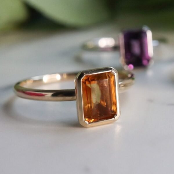 Citrine ring