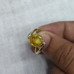 Yellow Sapphire ring