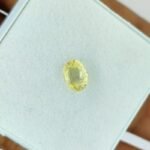 Loose Yellow Sapphire Gemstone