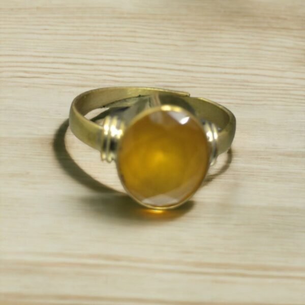 Yellow Sapphire Ring