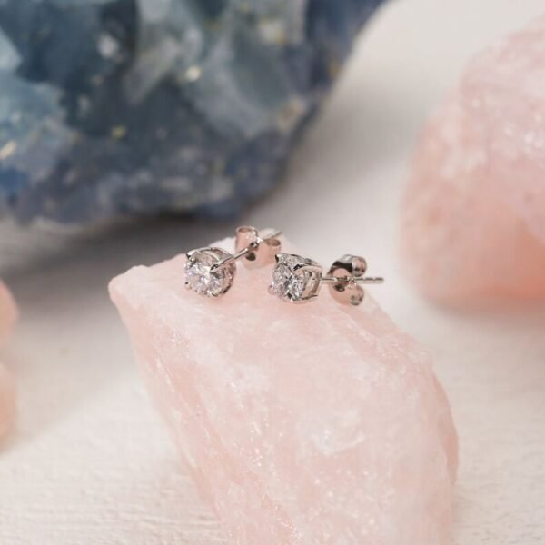 CVD Diamond Stud Earring