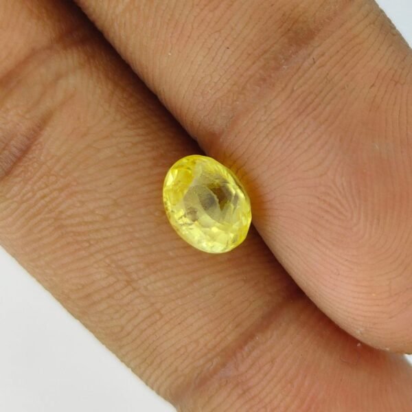 Loose Yellow Sapphire Gemstone