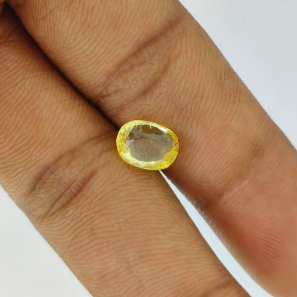 Loose Yellow Sapphire Gemstone